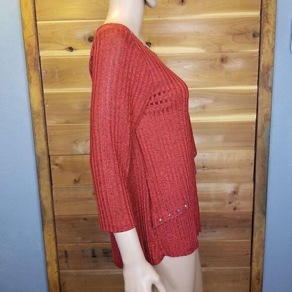 Ruby Rd. Asymmetrical Top (size S) - Picture 2 of 6